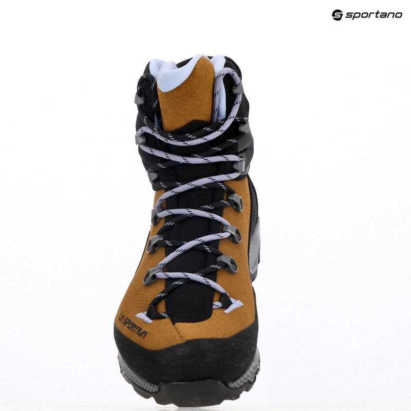 La Sportiva women's trekking shoes Aequilibrium Trek GTX coffee/ stone-blue 9