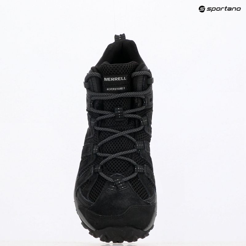 Men's hiking boots Merrell Alverstone 2 Mid GTX black/ black 14
