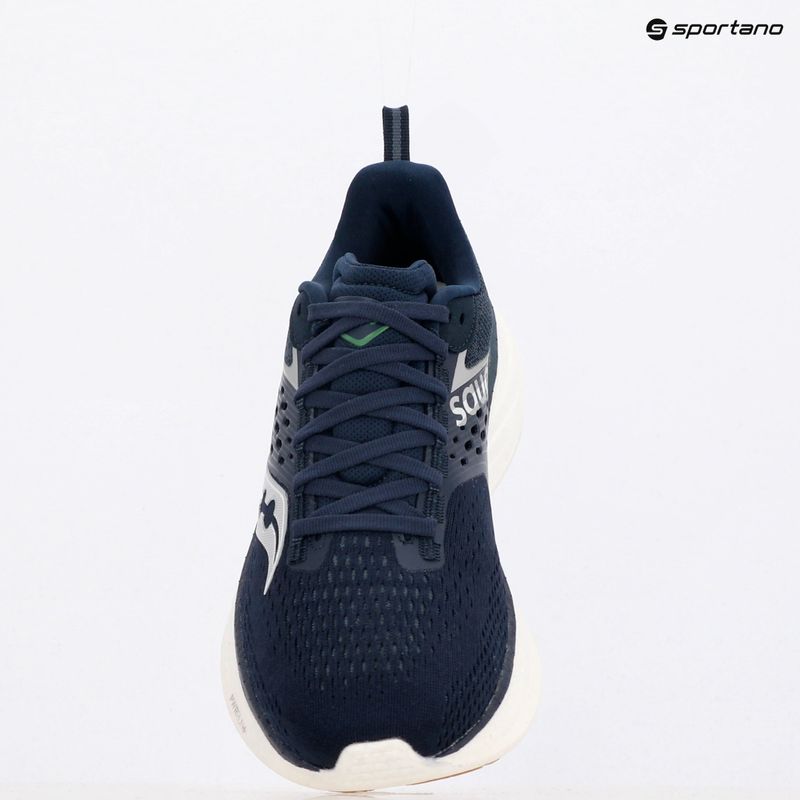 Men's running shoes Saucony Ride 17 navy/ gum 9
