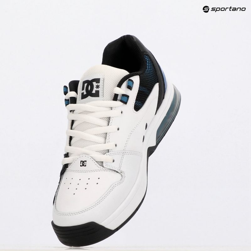 DC Versatile men's shoes white / black / blue 9