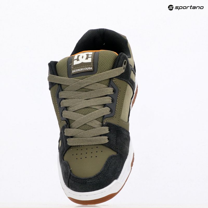 DC Stag army / olive men's shoes 9