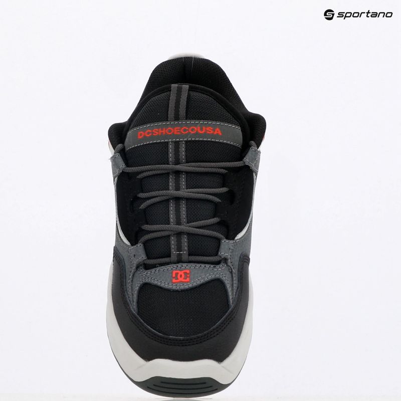 DC Kalynx Zero men's shoes black / grey / red 9