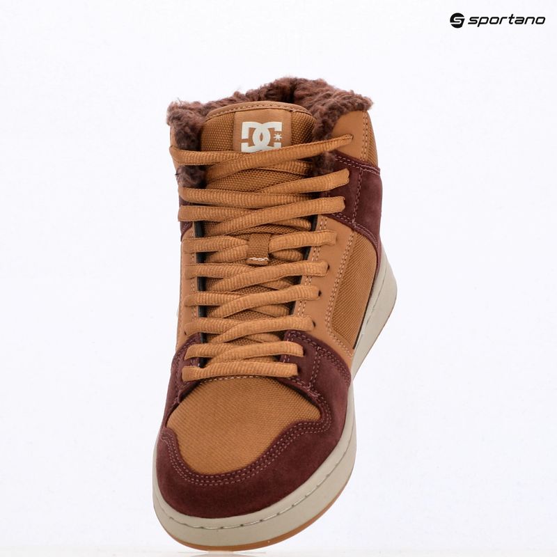 DC Manteca 4 Hi Wr men's shoes brwon / brown / white 9
