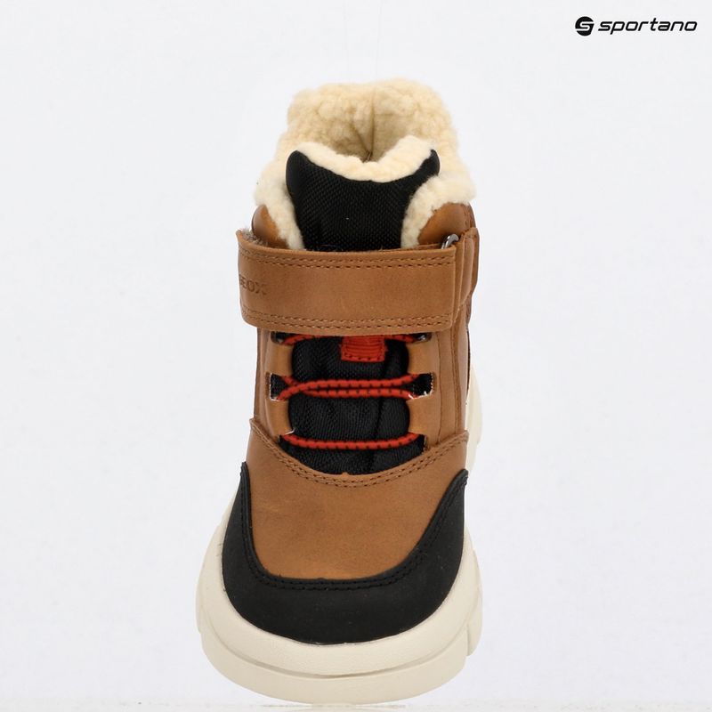 Geox Willaboom ABX tobacco children's snow boots 9