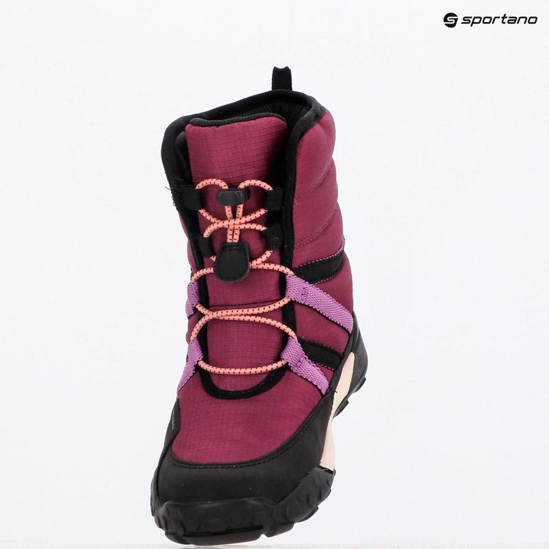 Geox Trekkyup ABX dark raspberry/black junior snow boots 9