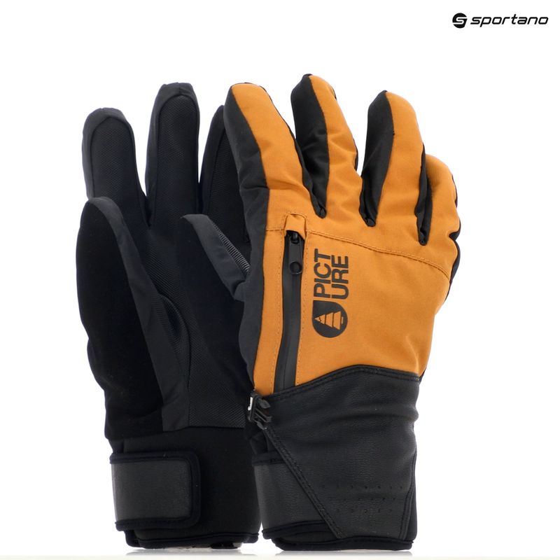 Picture Madson brown sugar men's ski gloves 14