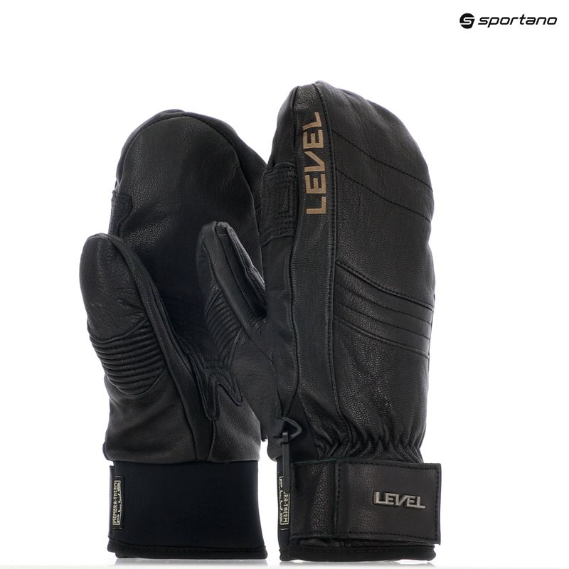 Men's ski gloves Level Rexford Mitt black 9