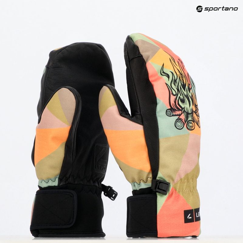 Level Vertigo Pro Mitt black/camo ski glove 11