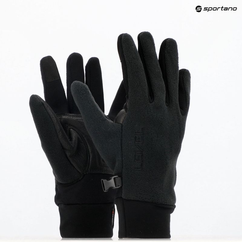 Level Touring ski gloves anthracite 8