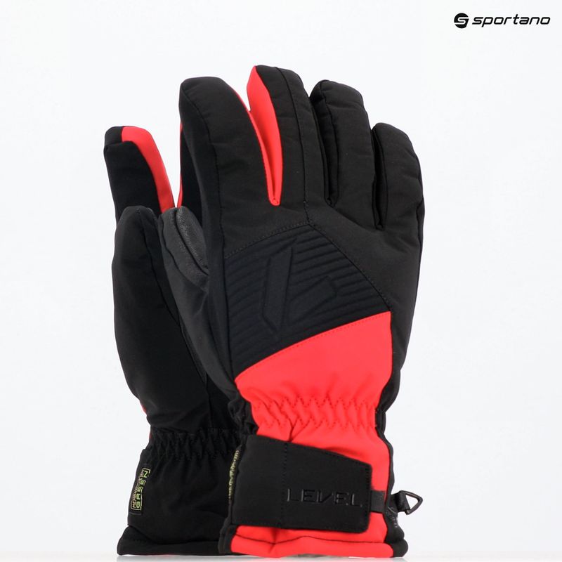 Men's ski gloves Level Legacy red 7