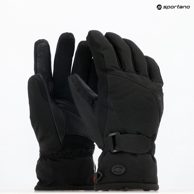 Women's ski gloves Level Eclypse Gore-Tex black 7