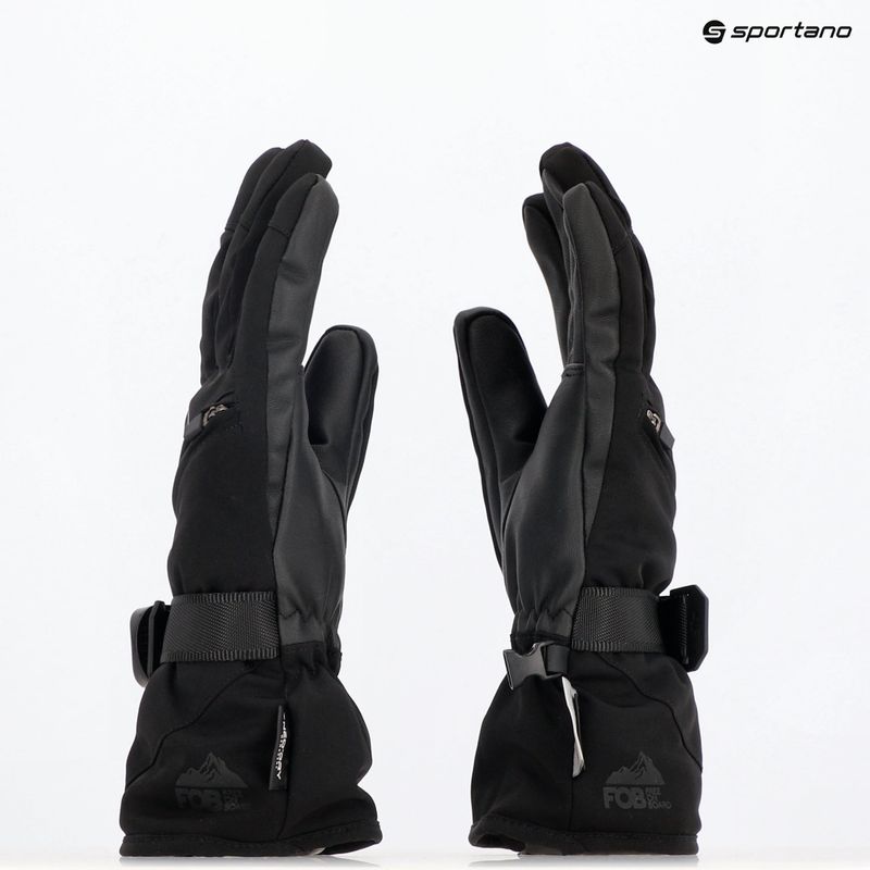Men's snowboarding gloves 4F FNK M151 black 8