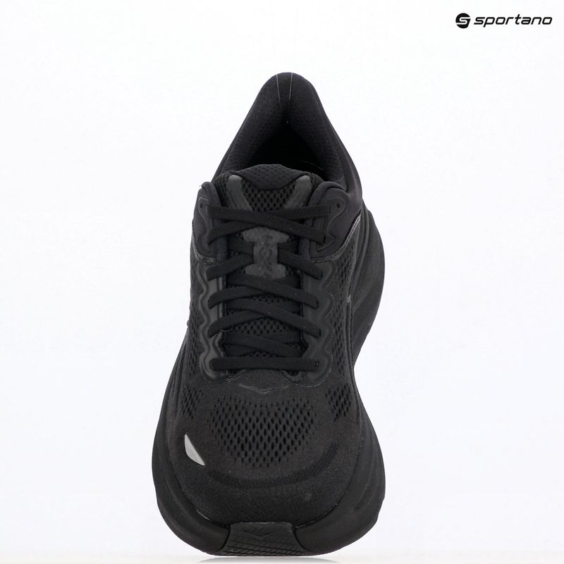 Men's running shoes HOKA Bondi 9 X-Wide black/black 9