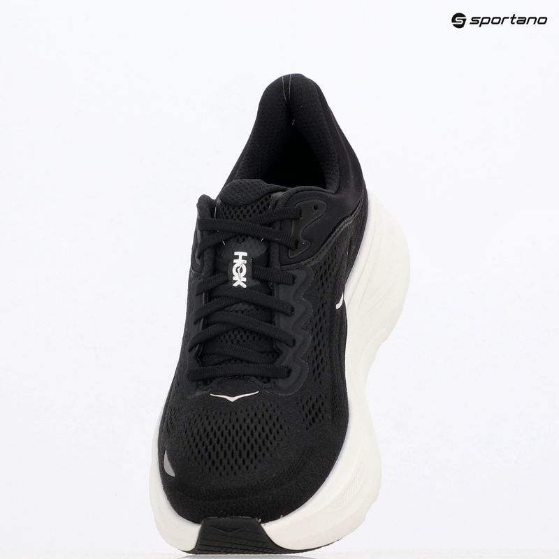 Men's running shoes HOKA Bondi 9 Wide black/white 9