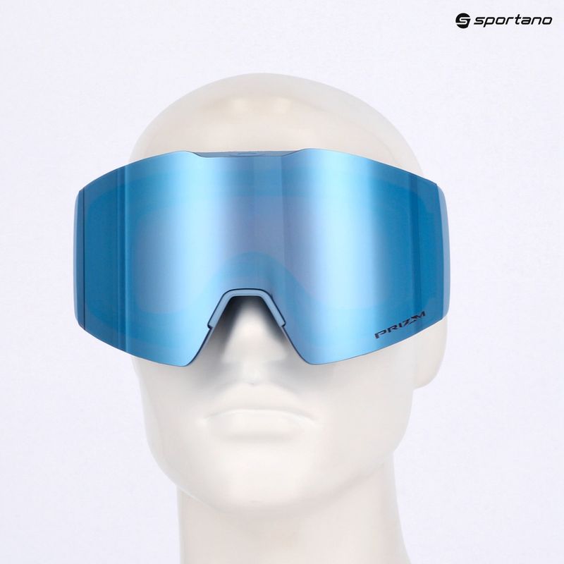 Oakley Fall Line M matte cool grey/prizm rose gold iridium ski goggles 6