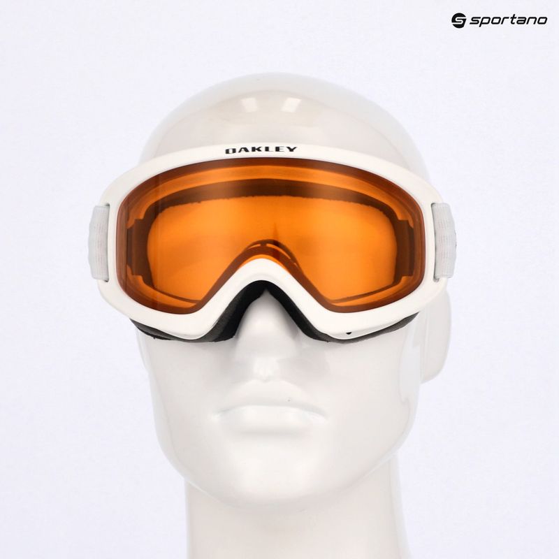 Oakley O-Frame 2.0 Pro S matte white/persimmon ski goggles 6