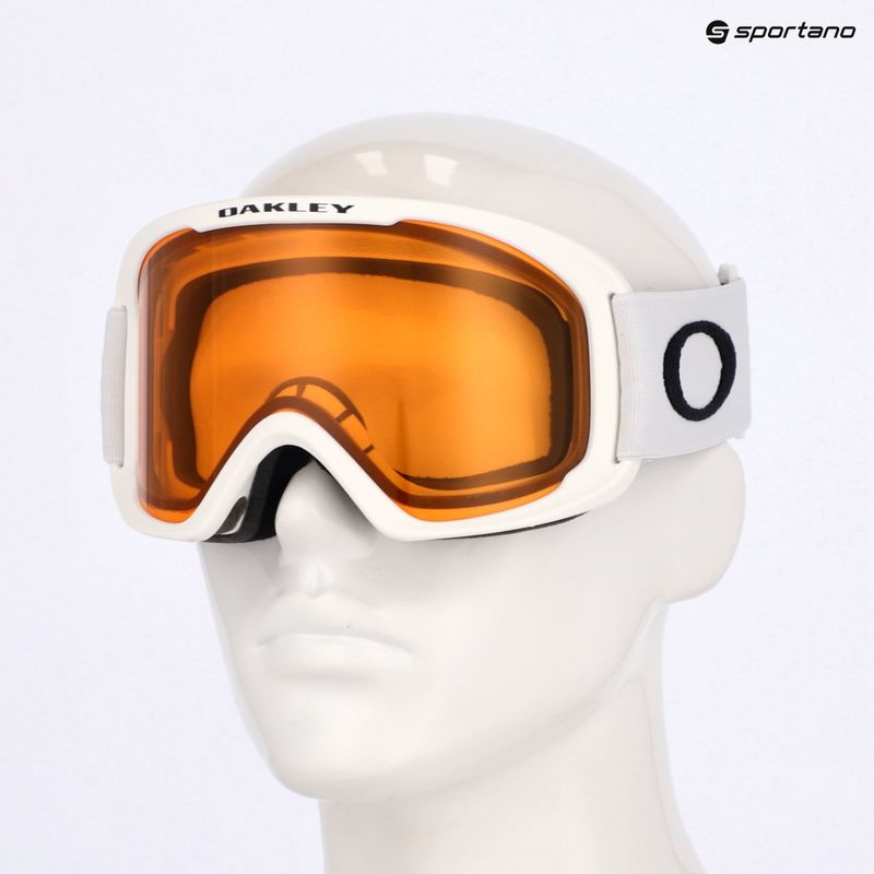 Oakley O-Frame 2.0 Pro L matte white/persimmon ski goggles 7