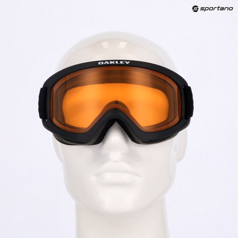Oakley O-Frame 2.0 Pro S matte black/persimmon ski goggles 6