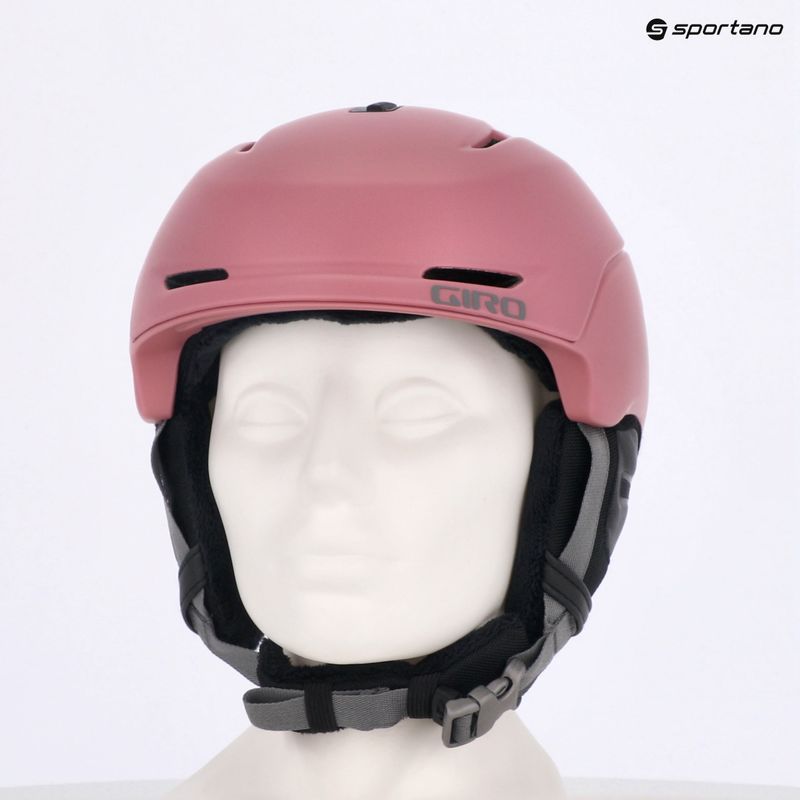 Giro Avera matte rose ski helmet 7