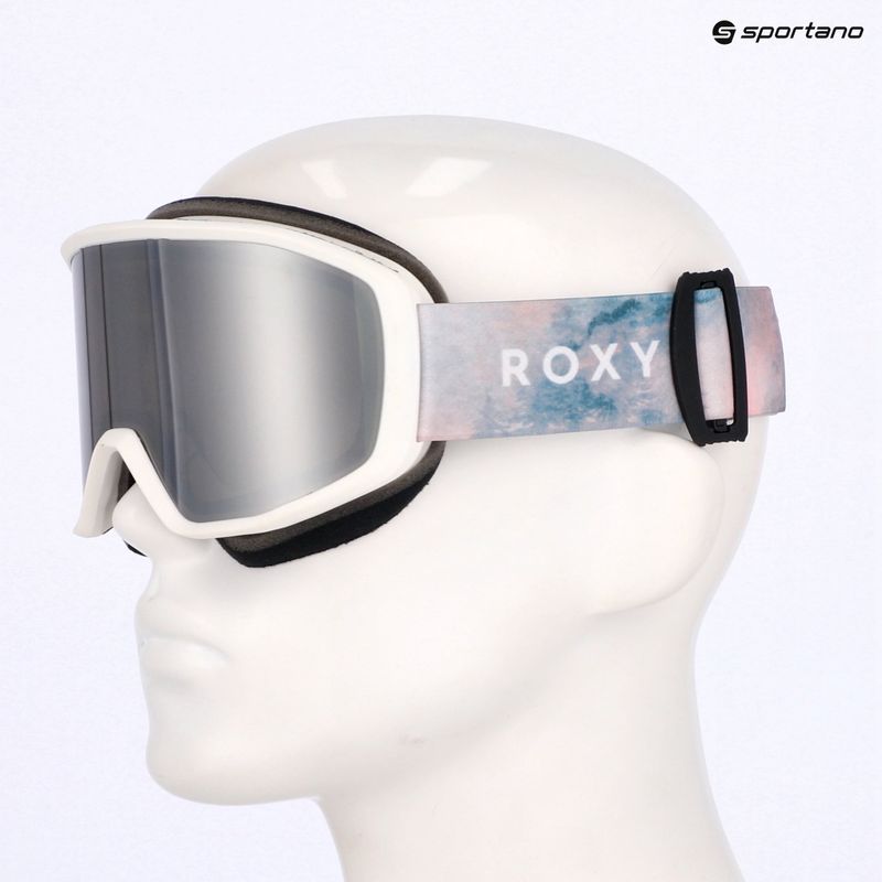 Women's snowboard goggles ROXY Izzy mystery fog/silver mi 14