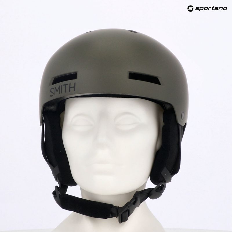 Smith Rodeo MIPS matte forest ski helmet 7