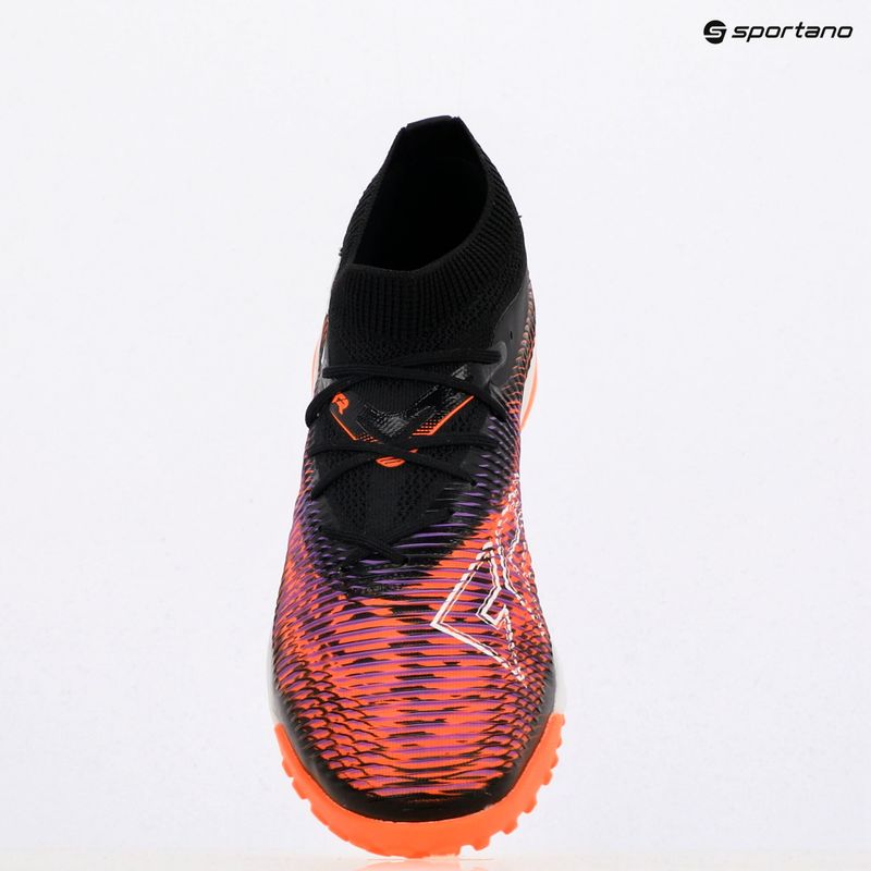 Men's football boots PUMA Future 8 Match TT puma black/ puma white/ glowing red 9