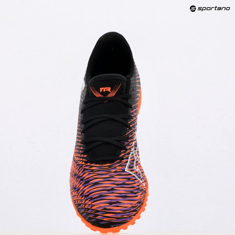 Men's football boots PUMA Future 8 Play TT puma black/ puma white/ glowing red 9