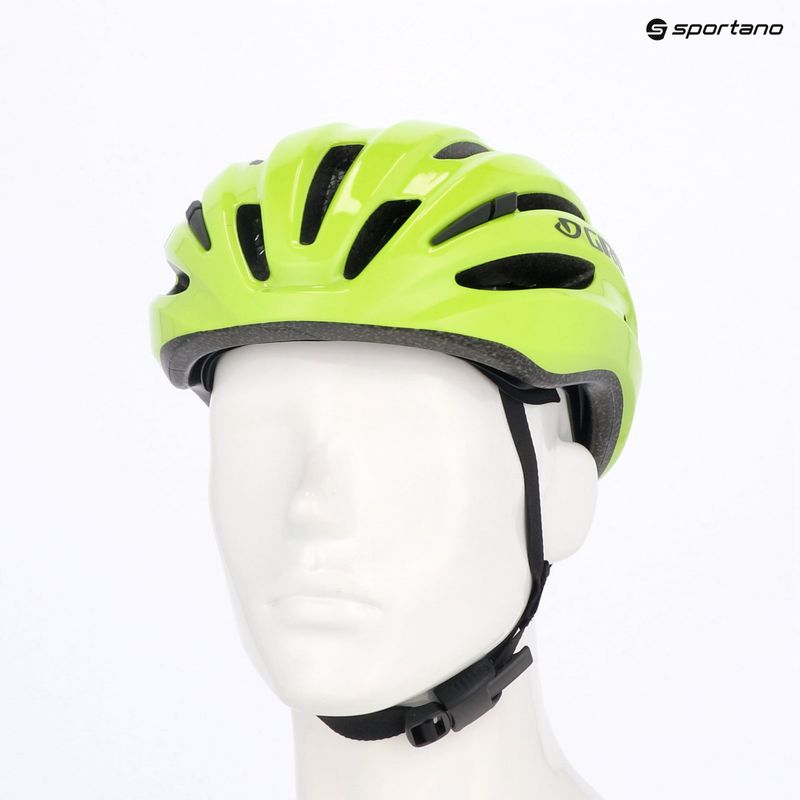 Giro Isode II Integrated MIPS bicycle helmet gloss highlight yellow 11