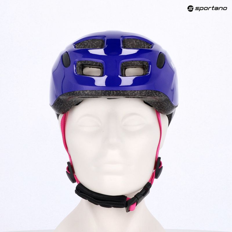 Kellys Zigzag 022 purple children's bike helmet 7