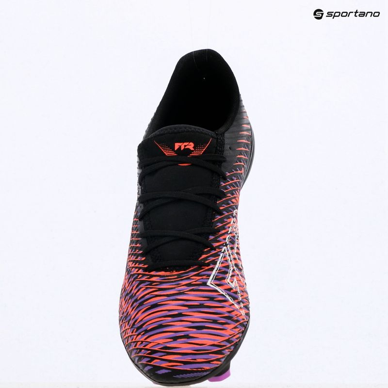 Men's football boots PUMA Future 8 Play FG/AG puma black/ puma white/ glowing red 9