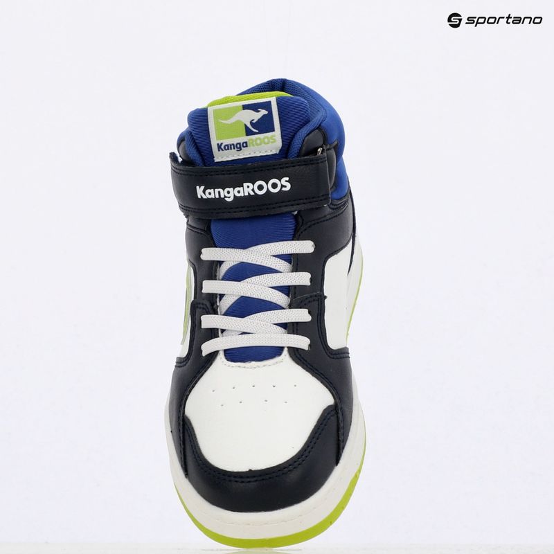 KangaROOS K-CP Hogan EV dark navy/lime children's shoes 10
