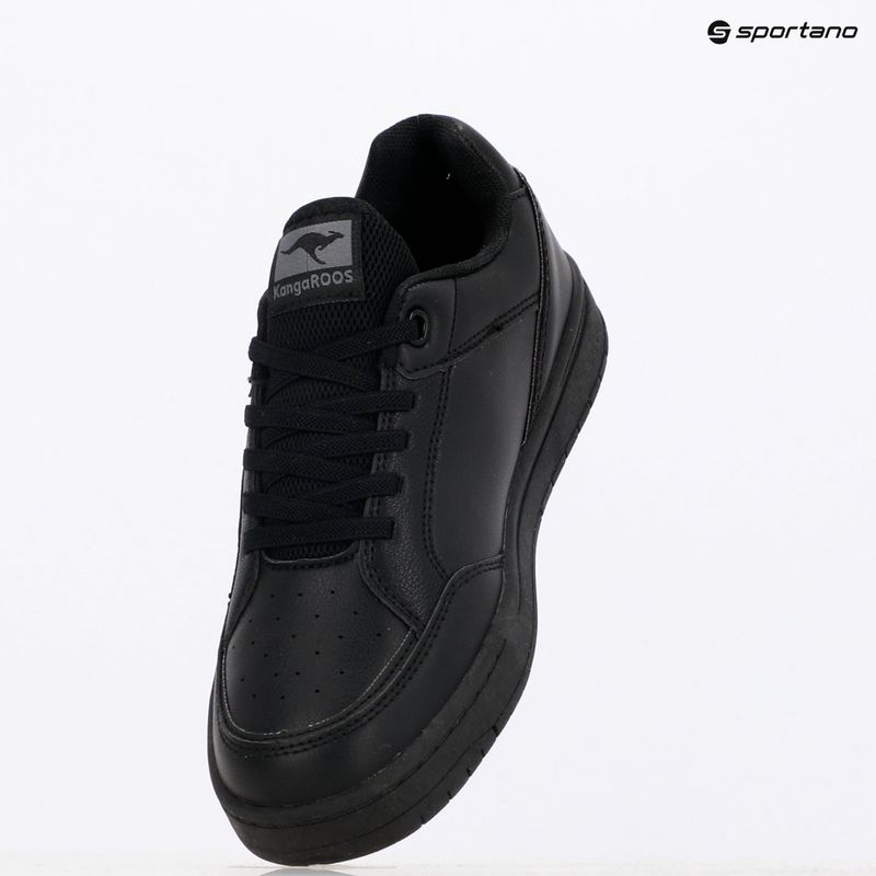 KangaROOS K-CP Dallas jet black/mono children's shoes 10