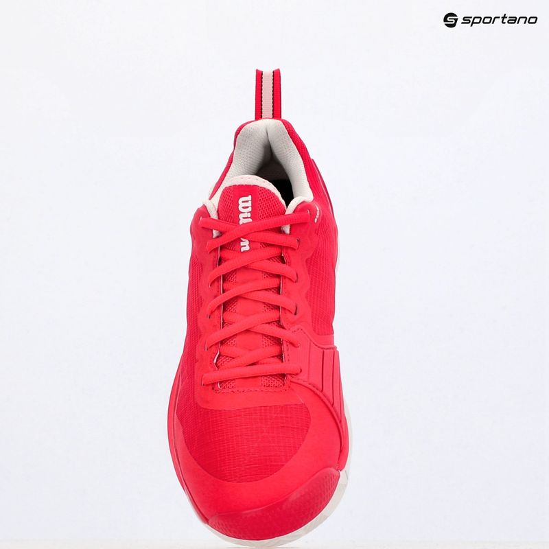 Men's tennis shoes Wilson Rush Pro 4.5 Clay infrared/white 21