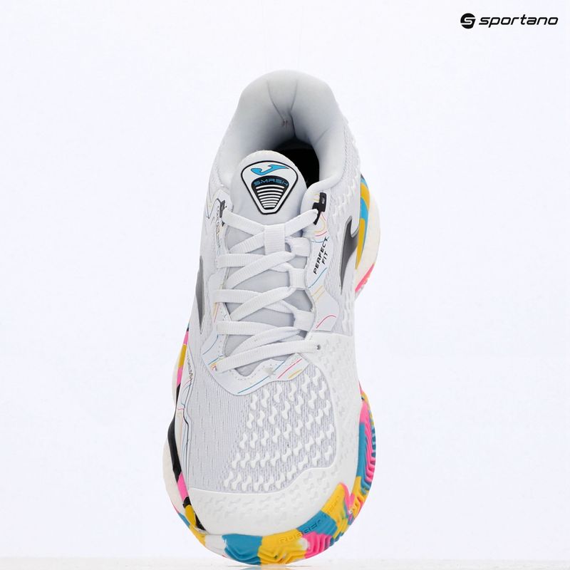 Men's padel shoes Joma Smash C white/multicolour 9