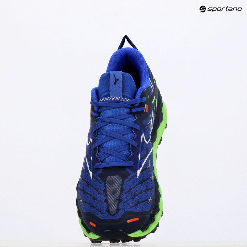 Men's running shoes Mizuno Wave Mujin 10 reflex blue c/white/green gecko 9
