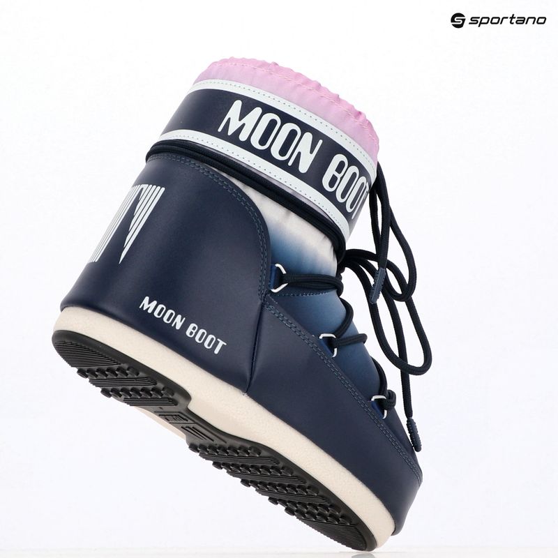 Women's Moon Boot Icon Low Moonrise blue snow boots 12
