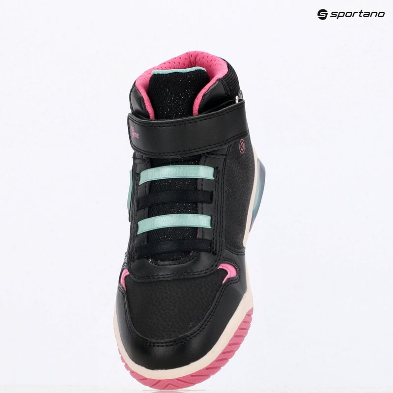 Geox Inek children's shoes black / aqua 10