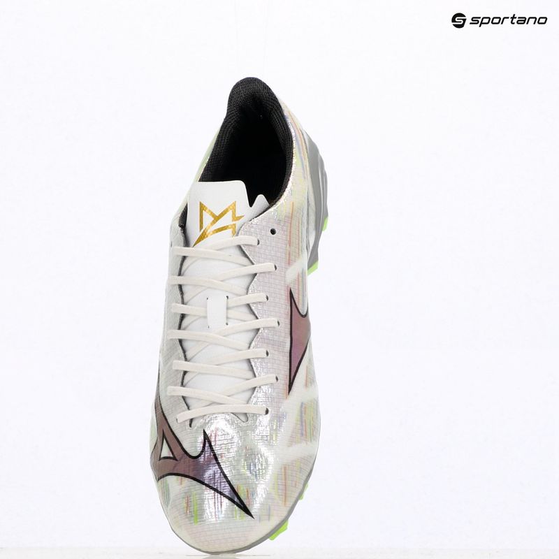 Men's football boots Mizuno α II Pro Md white 9