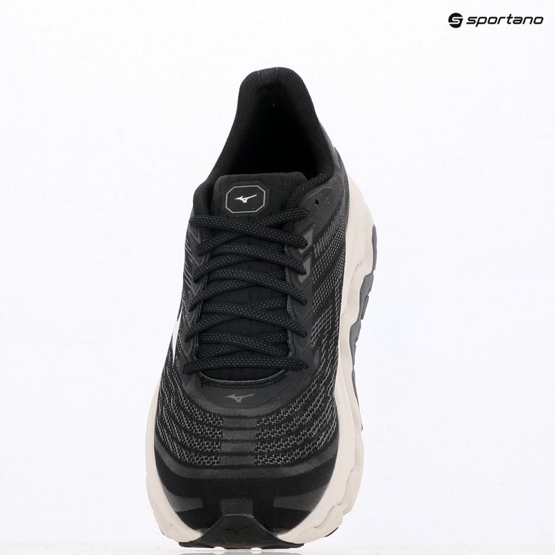 Men's running shoes Mizuno Wave Horizon 8 black/white/nimbus cloud 9
