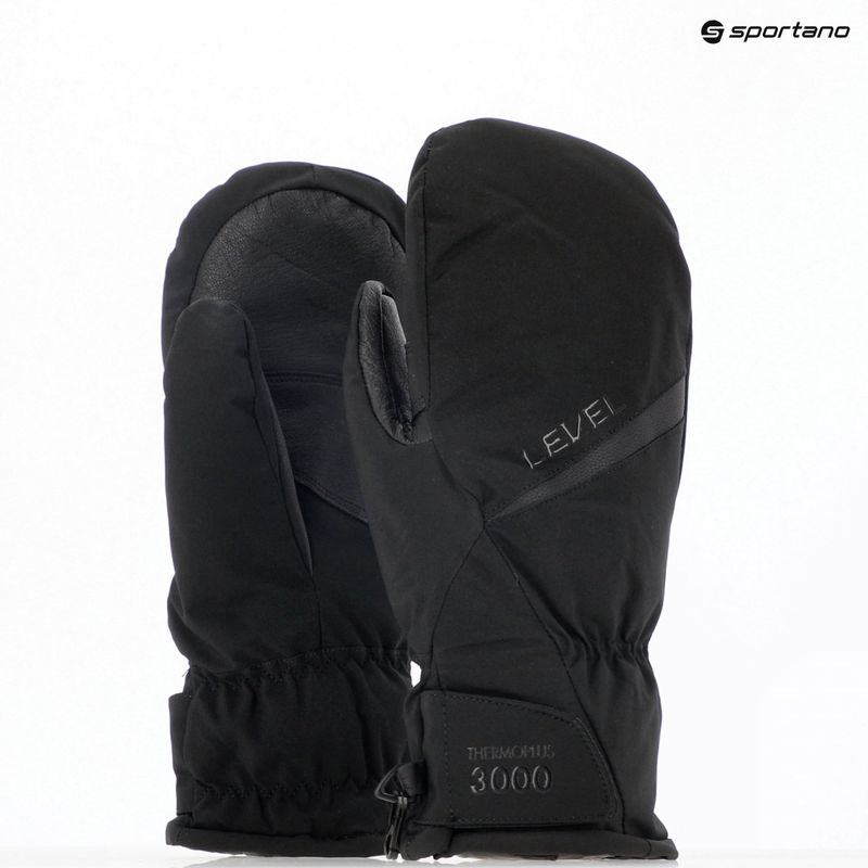 Men's ski gloves Level Alpine Mitt black 7