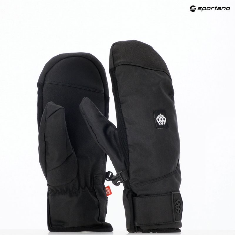 Men's Snowboard Gloves 686 Primer Mitt black 9
