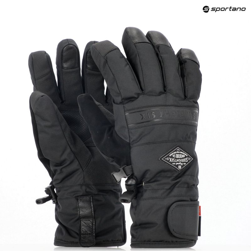 Men's snowboard gloves 686 Recon black 8