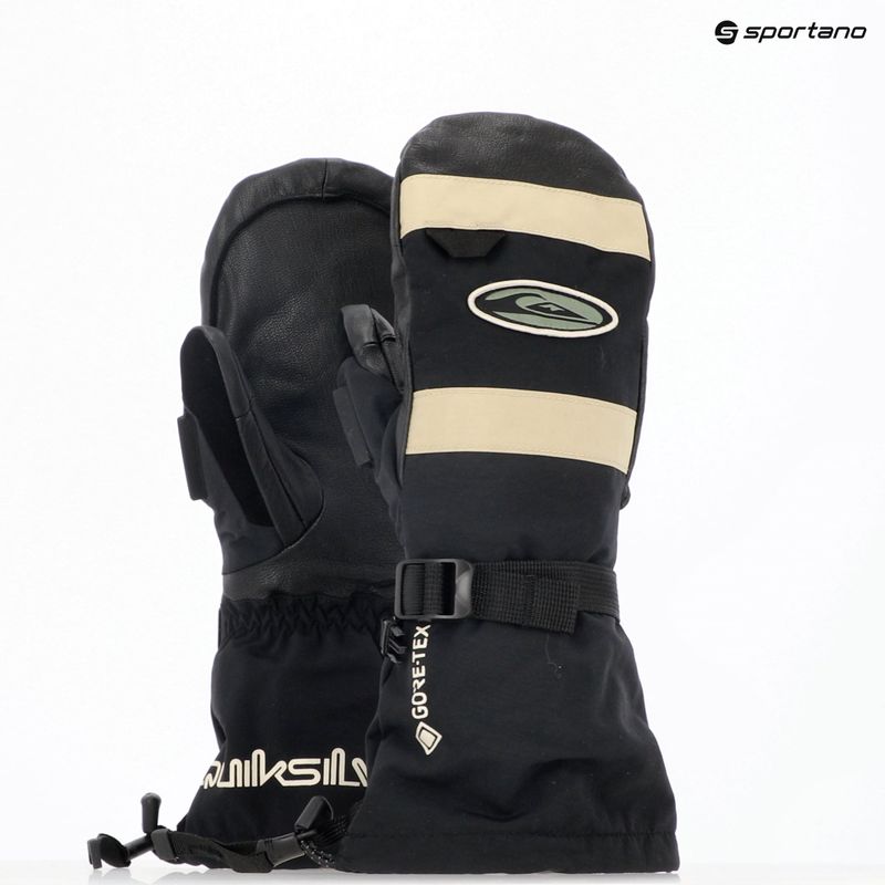 Men's snowboard gloves Quiksilver Austen Sweetin Goretex Mitt true black 8