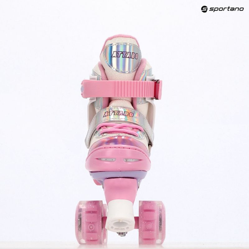 ATTABO Diamond children's roller skates pink 16