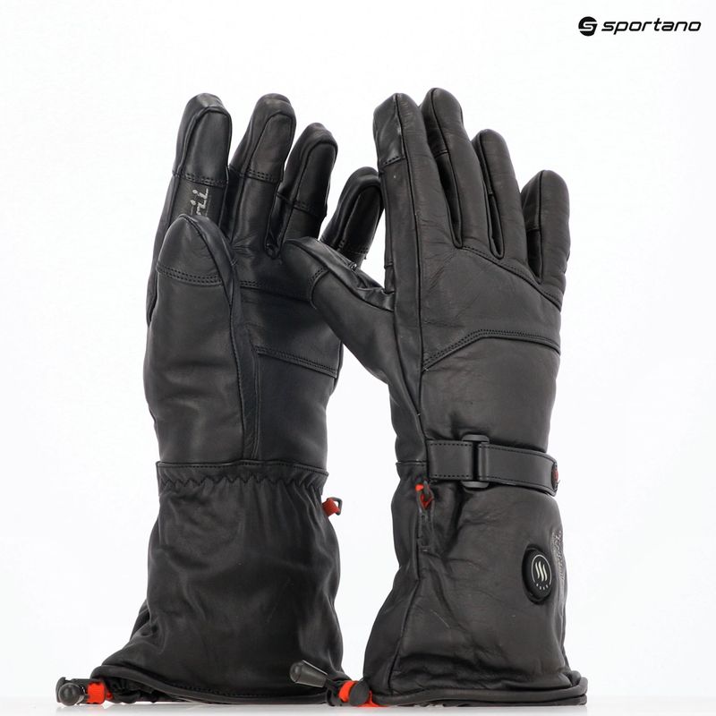 Glovii GS5 heated ski gloves black 18