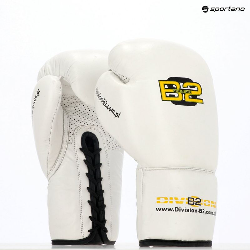 DIVISION B-2 boxing gloves DIV-PFG1500 Pro 3-Layer Foam white 11