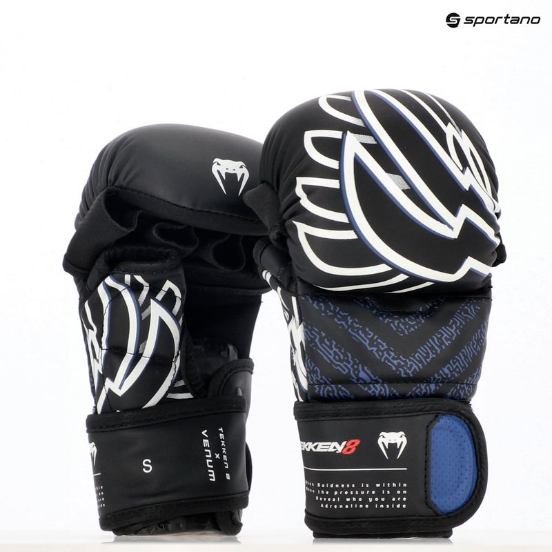 Venum x TEKKEN 8 - Jin Kazama MMA Sparring blue/black/white sparring gloves 8