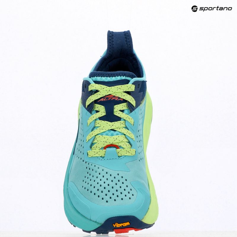 Women's running shoes Altra Olympus 6 teal 9