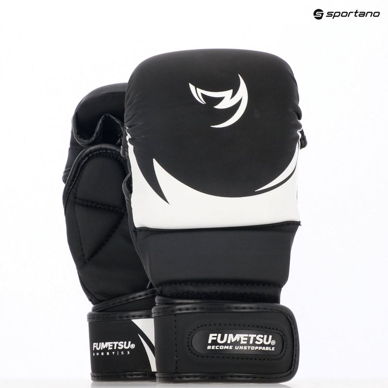 FUMETSU Ghost S3 Sparring black/ white MMA Gloves 7