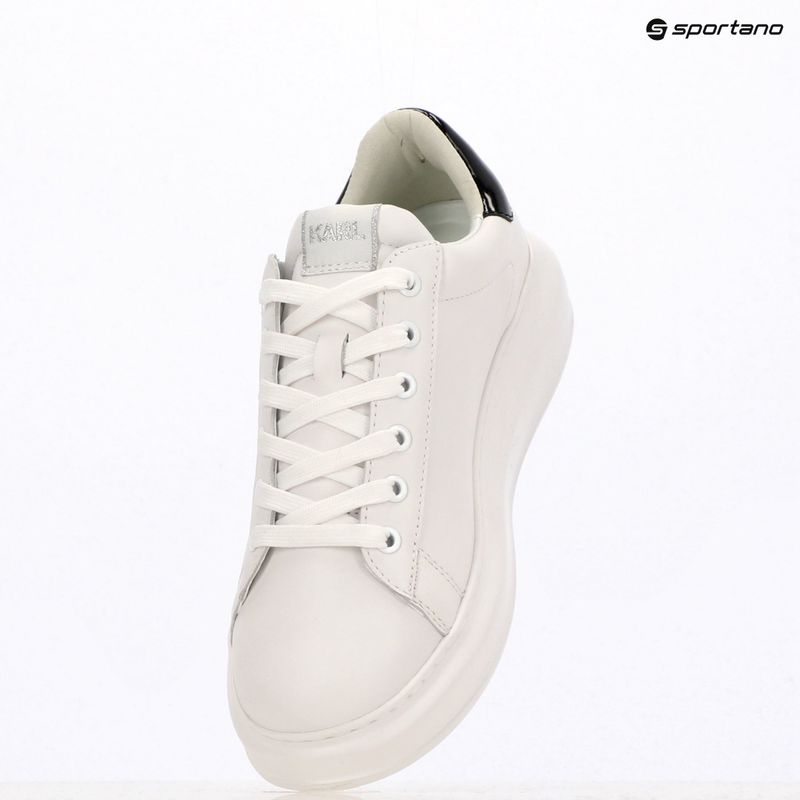 KARL LAGERFELD Kapri Maison white leather men's shoes 9